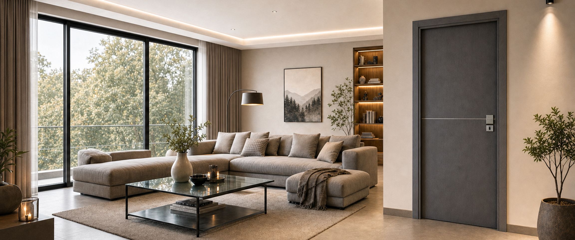 Porte d'intérieur Collection Premium Touch and Close