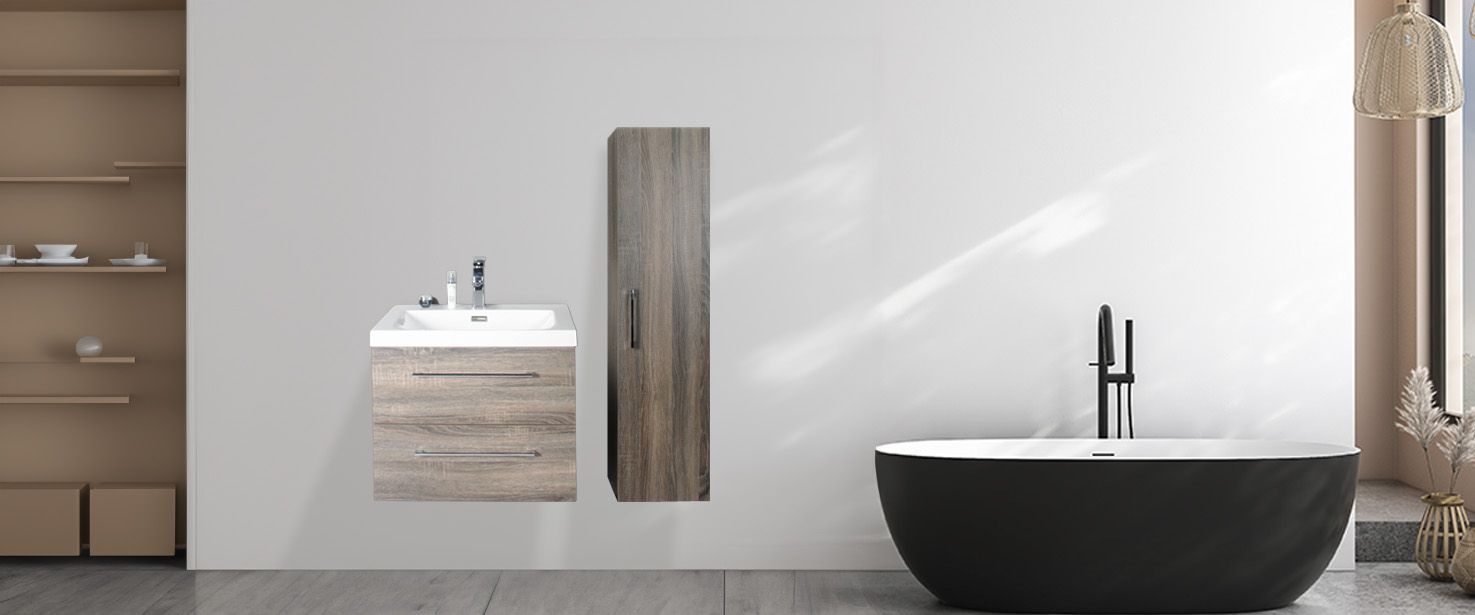 Ensemble meuble de salle de bain 60 cm
