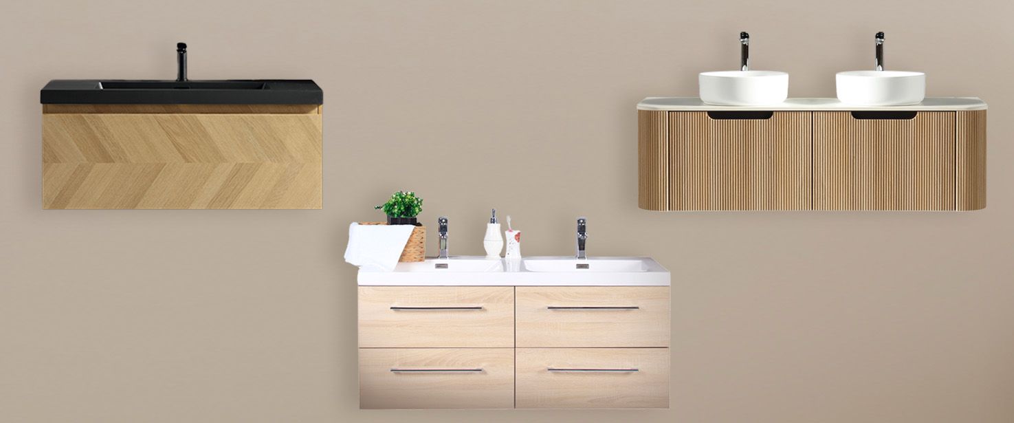 Meuble de salle de bain avec vasque 120 cm