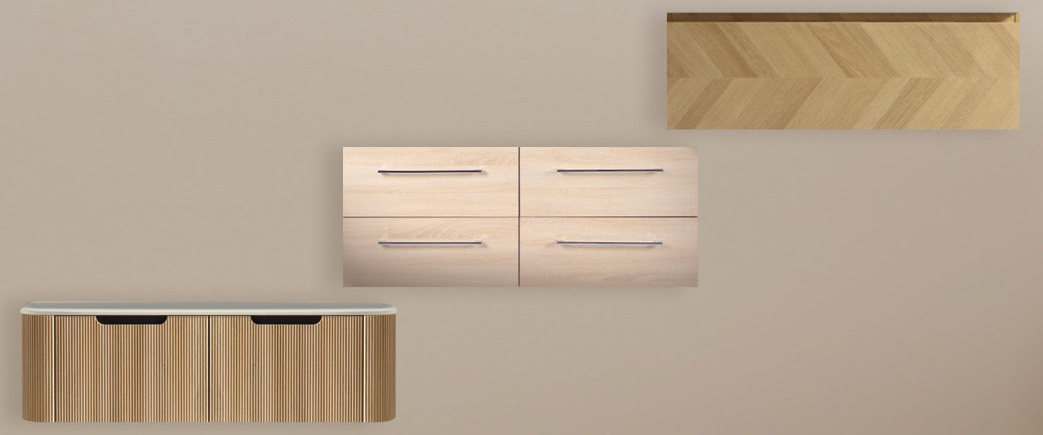 Meuble de salle de bain sans vasque 120 cm